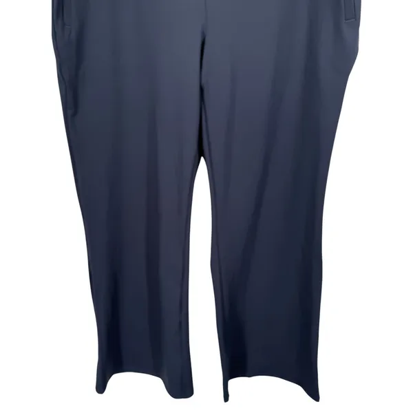 NWT Halara Flex High Waisted Pocket Work Flare Pants Navy Blue Size XLP - Image 12