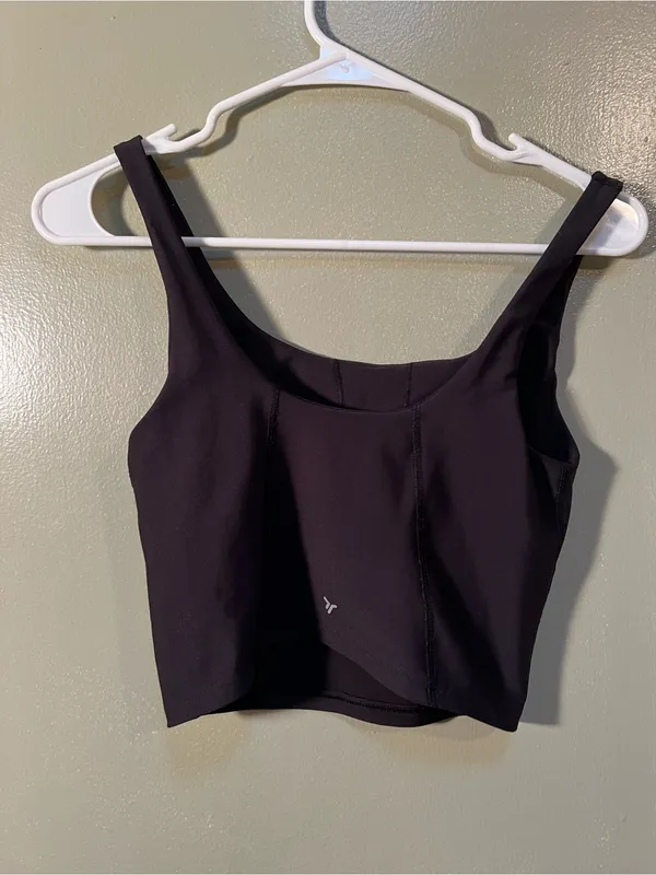 Old Navy Women’s Size Small Longline Sports Bra PowerSoft Light Support Go-Dry - Image 6