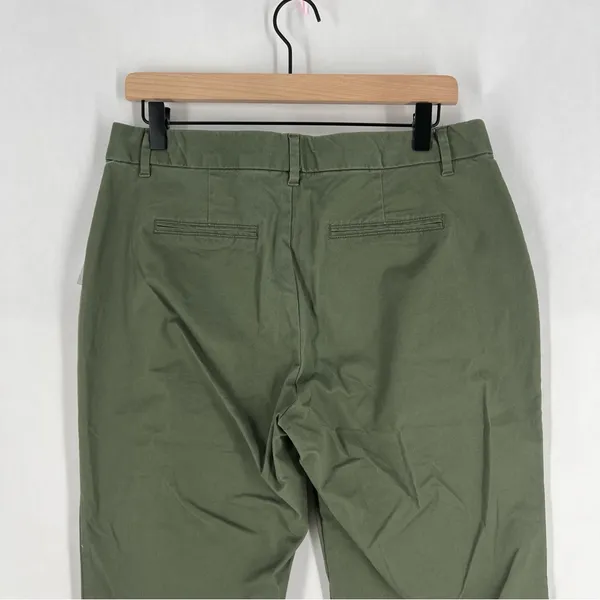 GAP Slim City‎ Olive Green Stretch Cotton Pant NWT Size 8 - Image 8