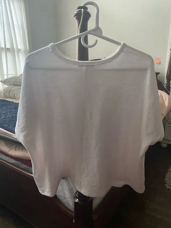 Zenana White crop top - Image 2