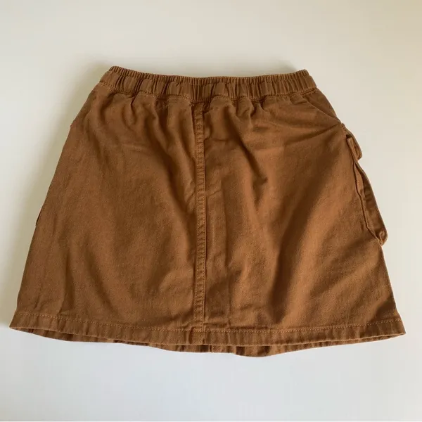 Halara Elastic Waistband Adjustable Side Pocket Mini Cargo Casual Skirt Meerkat - Image 7