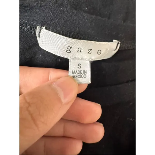 Gaze black top size small - Image 3