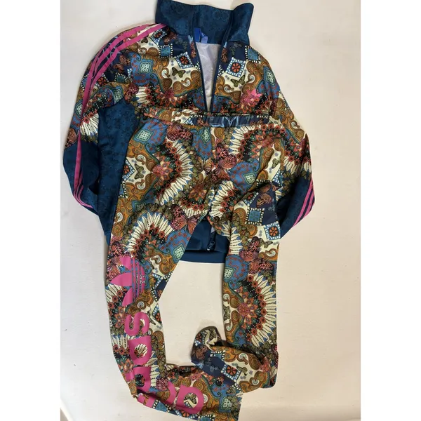 Adidas Originals x FARM Rio Borbomix Track Jacket Pants Set Floral Butterfly M L - Image 10