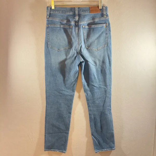 542 | Madewell The Perfect Vintage Womens 26‎ High Rise Tapered Denim - Image 2