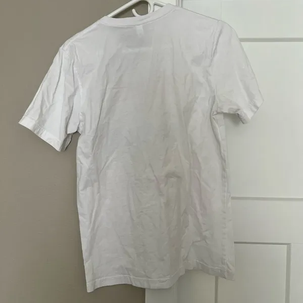 Bella Canvas White Short Sleeve Tee with Colorful Teacher Design - Image 4