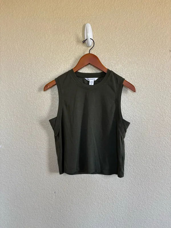 Green Athleta Tank Top - Image 2