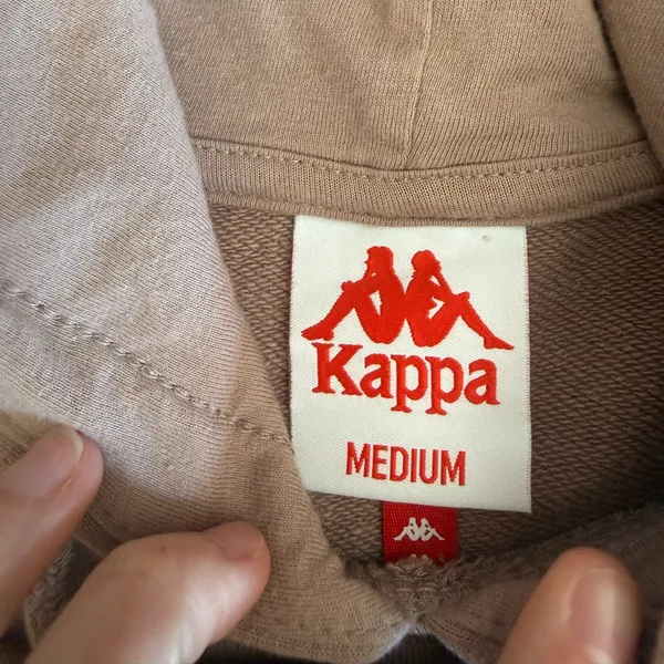 Kappa hoodie "Ambanja" soft sweatshirt size m - Image 3