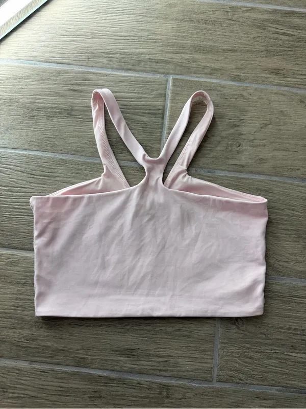 Lululemon pink strawberry milkshake sports bra - Image 8