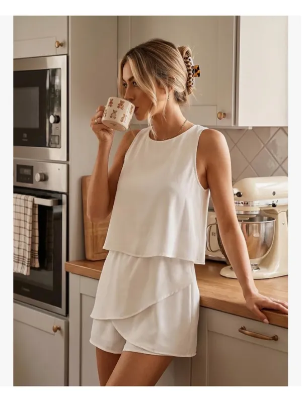NEW Sleeveless Romper Beach Vacation Outfit S - Image 7