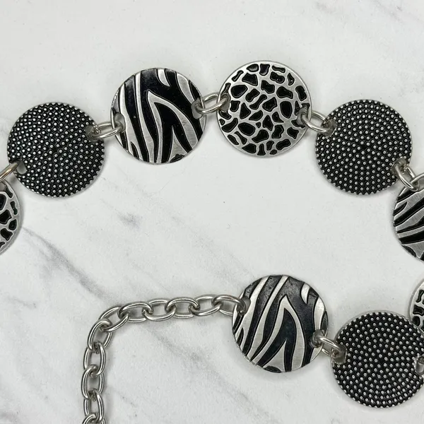 Chico's Animal Print Disc Chain Belt 2X/3X ✨ - Image 10