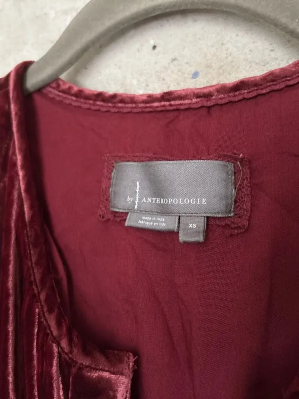 Anthropologie the Somerset Velvet Maxi Dress - Image 4