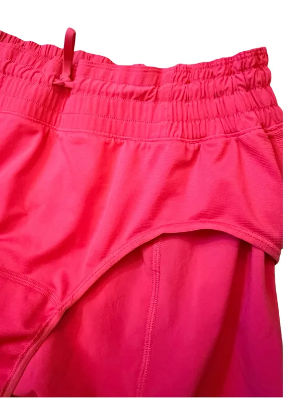 Lululemon Hotty Hot High-Rise Lined Shorts 4” Pink Size 8 - Image 8