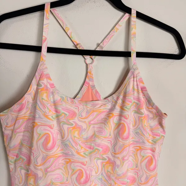 Outdoor Voices The Exercise Dress Pink Marble Swirl Active Mini Size S RN147908 - Image 11