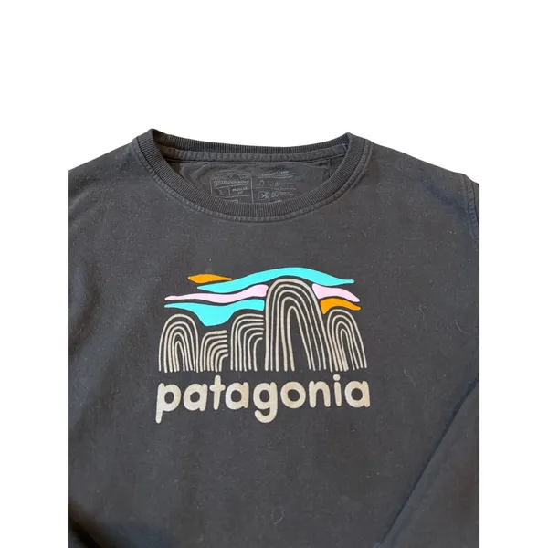 Patagonia Black Boulders Uprisal Crew Sweatshirt - Image 2