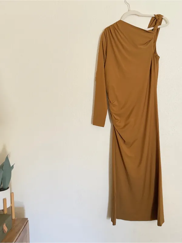 H&M Draped One-Shoulder Dress - Image 15