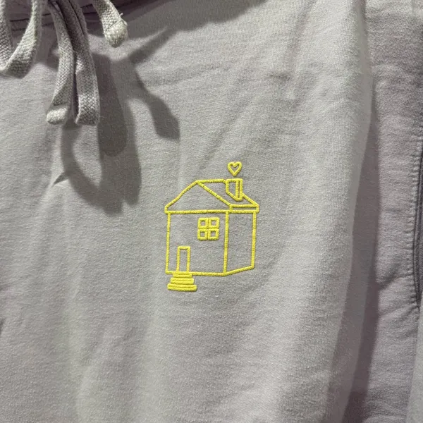 2022 Official Harry Styles House Love On Tour Lavender‎ Hoodie Size Medium - Image 3