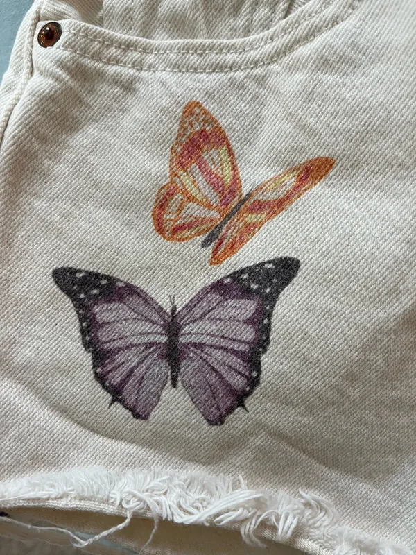 Levi’s Butterfly 501 Denim Shorts - Image 5