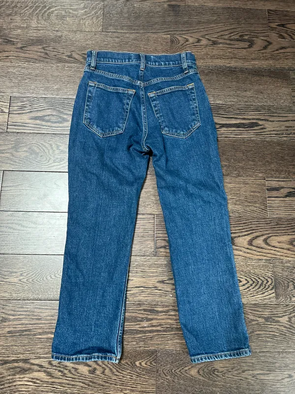 Abercrombie Ultra High Rise Ankle Straight - Image 4