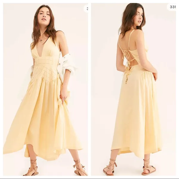Free People summer queen midi dress - Image 2