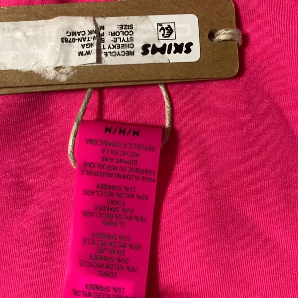 SKIMS Pink Bikini Set M - Image 8