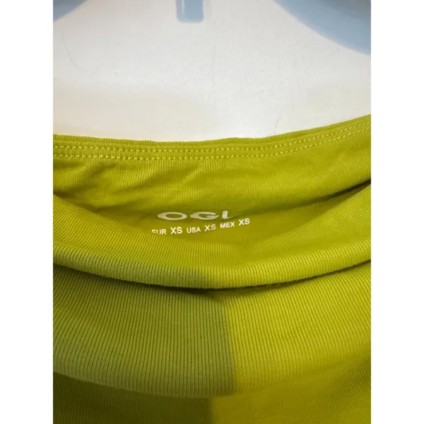 OGL Move Sprout Green Asymmetrical One Shoulder Brami Tank Top Size XS New NWT - Image 6