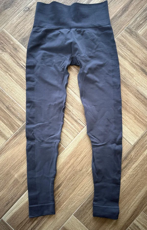 Set Active Sculptflex Leggings And One Shoulder Bra Concrete Jungle Sz Small - Image 7