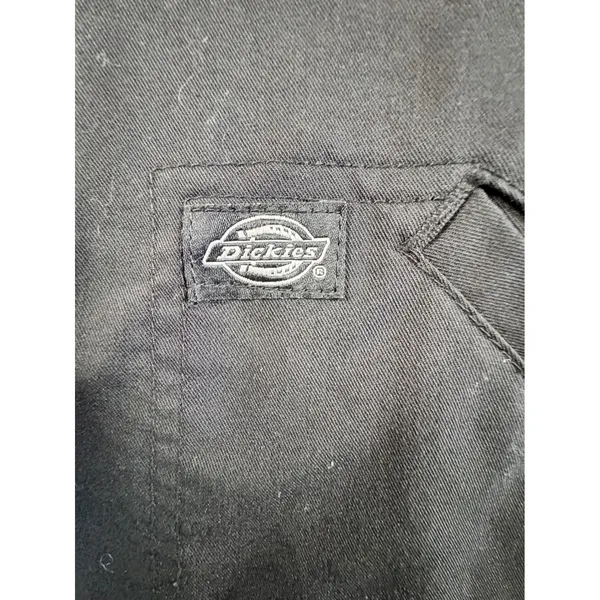 Dickies Balance Womens XS Black Zip Front Bomber Scrub Jacket DK365 Stretch‎ - Image 5