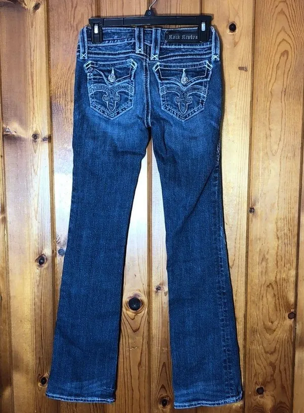 Rock revival Debbie jeans bootcut jeans bootcut jeans cowgirl luxery jeans 25​​ - Image 2