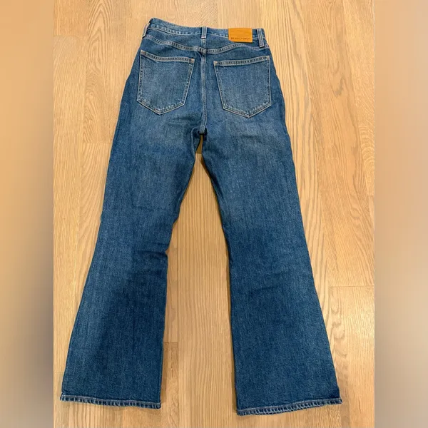 Denim Forum Dark Blue Flare Jeans Size undefined - Image 3