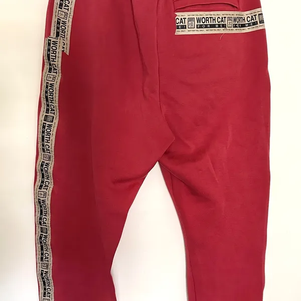 PUMA x MICHAEL LAU Women’s Pants Sz Medium Red‎ - Image 5