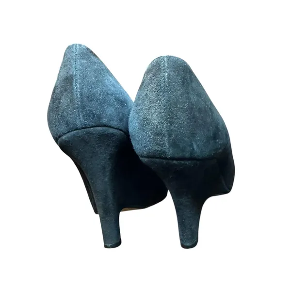 Kate Spade Shoes Womens Size 8 Black Suede Pointed‎ Toe High Heel Pumps Italy - Image 6