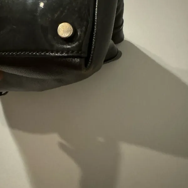 Kate Spade Black Patent Leather Bow‎ Accent ToteC - Image 8