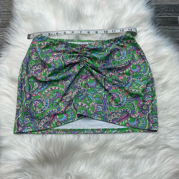 Kasakai Hendrix Bikini Top and Pippa Swim Skirt in Paisley Princess - Image 10