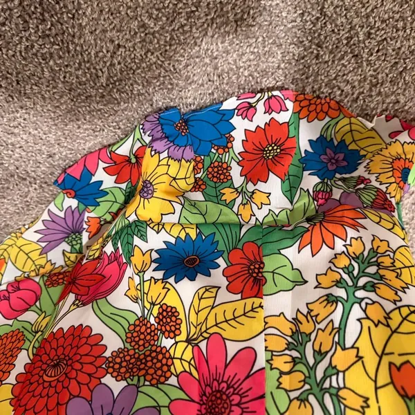 NWT Eden Amanda Uprichard Floral Ruffle High-Low Gown women's size XL - Image 7