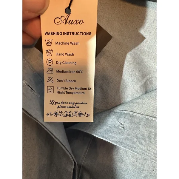 Auxo Size 3xl Shirt Dress‎ - Image 3