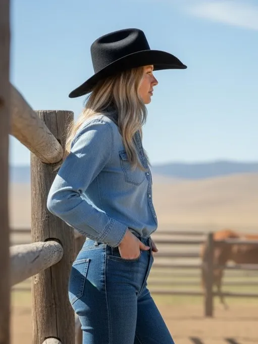 Stetson Black Interior Western Hat - Image 2