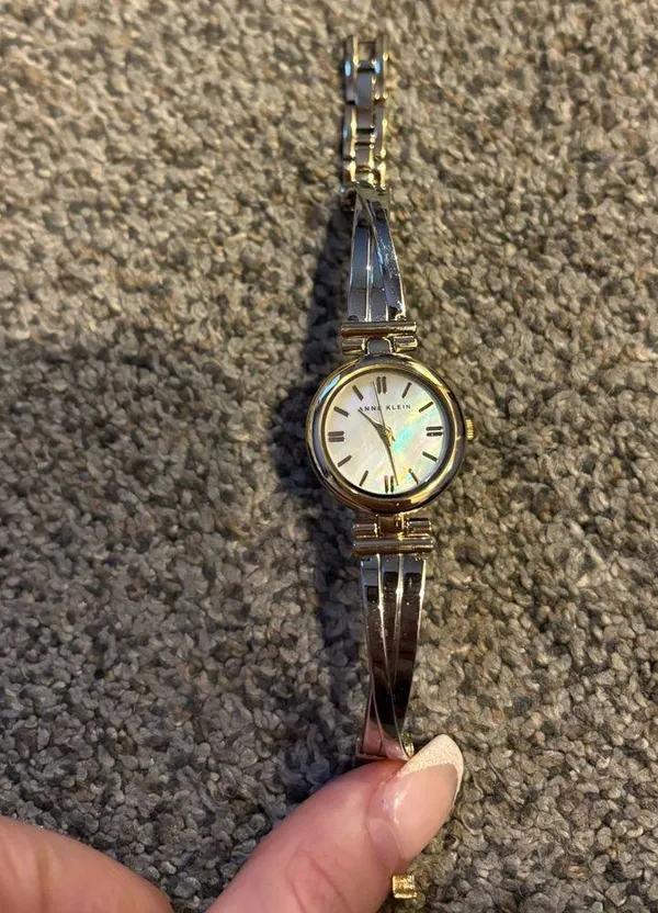 Anne Klein Two Tone Bangle Watch - Image 6
