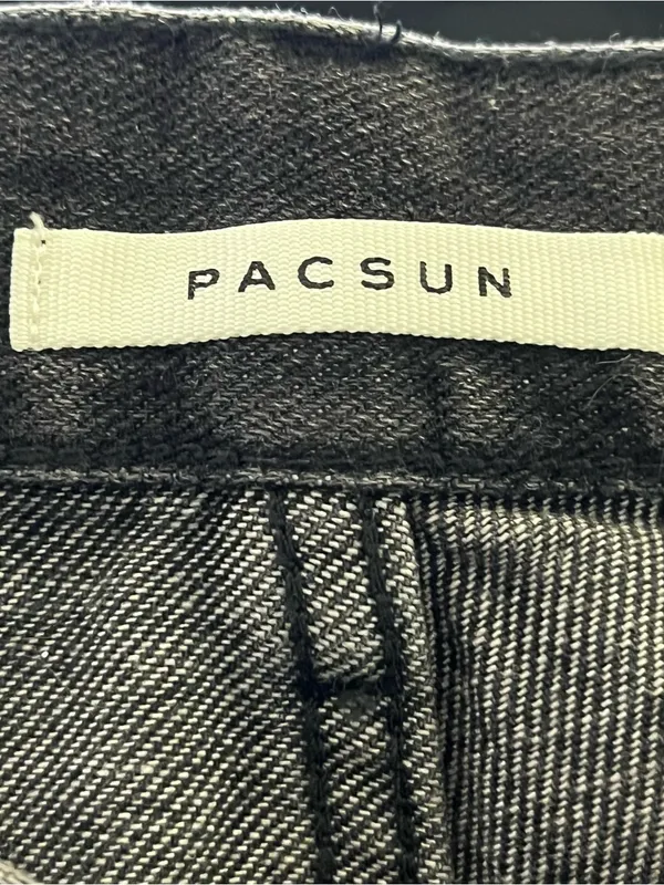 PacSun Ultra High Rise Slim Jeans Faded Black 28 - Image 6