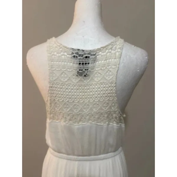 Marianne Maxi Dress Large White - Image 4