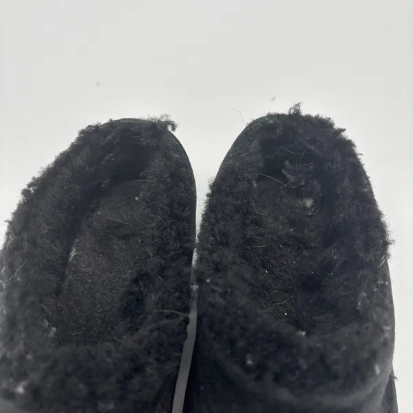 Merrell Encore Ice 4 Black Suede Faux Fur Lined Clogs Mules Women 8 - Image 6