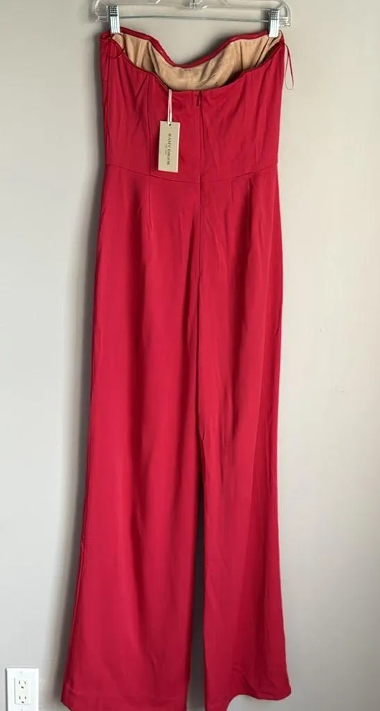 NEW Ramy Brook Vivian Jumpsuit Rouge 8 - Image 3