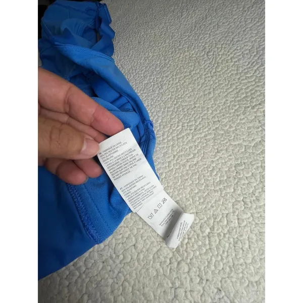 Nike Sports Bra Women's XXL Blue Plus Size Activewear Top Athleisure Sporty - Image 7