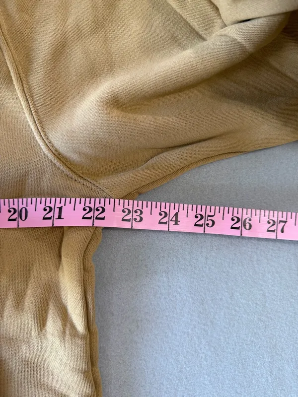 Women's Khaki Tan Hoodie Size Large #260860 - Image 6