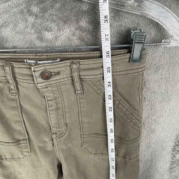 Abercrombie & Fitch Skinny Jeans Women’s 0 W25 Khaki Slim Cargo Gorpcore Utility - Image 5