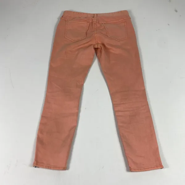 Free People Jeans Womens 29 Pink Ankle Zip Skinny Stretch Denim Casual‎ - Image 11