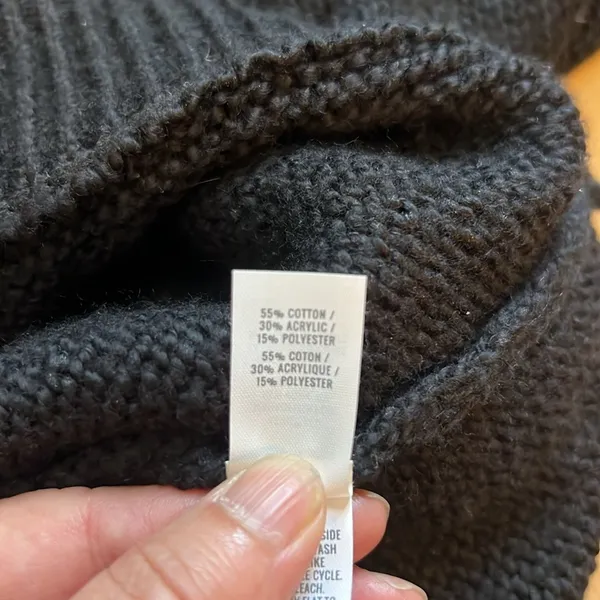 Aerie Black Sweater Size Medium - Image 7