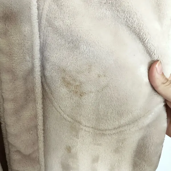 Ugg fleece Cozy Beige Robe size medium lounge - Image 3