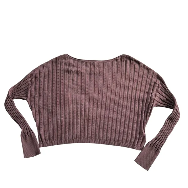 Natural Life Patti Ribbed Knit Layering Sweater XL Boho Chic Feminine Cottage - Image 10