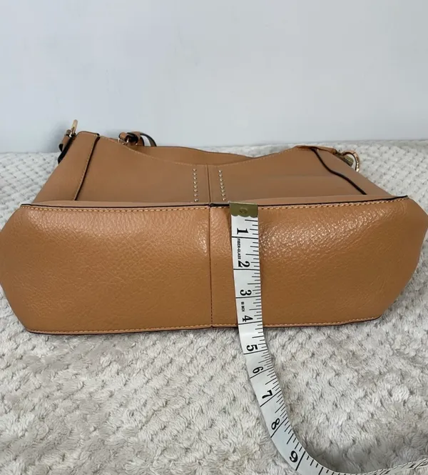 Montana West Tan Shoulder Hobo Bag - Image 9