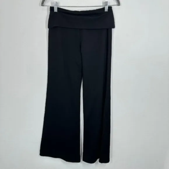 Edikted Wide Leg Pants Size Small Black Foldover Waist Y2K NWT‎ Bratz Doll 90s - Image 8